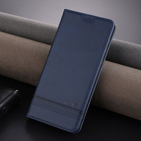 Coque Portefeuille Livre Cuir Etui Clapet YZ5 pour Huawei Mate 60 Bleu