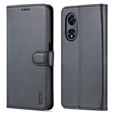 Coque Portefeuille Livre Cuir Etui Clapet YZ5 pour Oppo A78 5G Noir