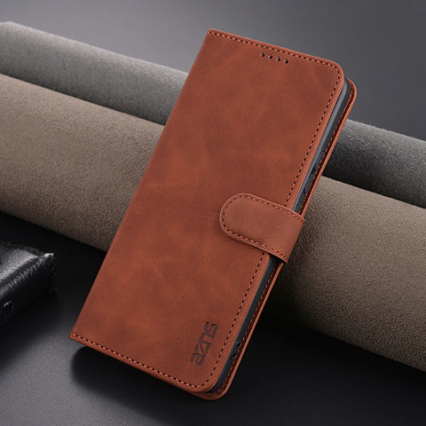 Coque Portefeuille Livre Cuir Etui Clapet YZ5 pour Xiaomi Mi 13T 5G Marron