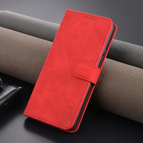 Coque Portefeuille Livre Cuir Etui Clapet YZ5 pour Xiaomi Mi 13T Pro 5G Rose Rouge