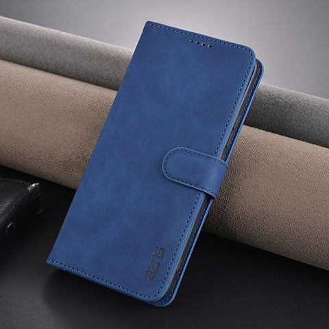 Coque Portefeuille Livre Cuir Etui Clapet YZ5 pour Xiaomi Redmi Note 13 Pro 5G Bleu