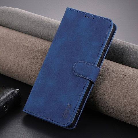 Coque Portefeuille Livre Cuir Etui Clapet YZ6 pour OnePlus Nord CE 3 5G Bleu