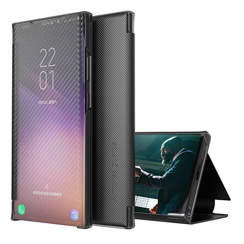 Coque Portefeuille Livre Cuir Etui Clapet ZL1 pour Samsung Galaxy A32 5G Noir
