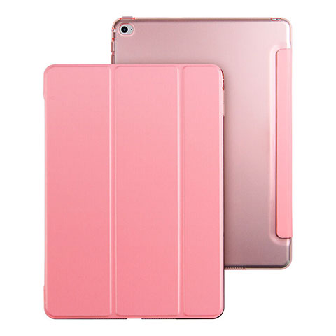 Coque Portefeuille Livre Cuir pour Apple iPad Mini 4 Rose