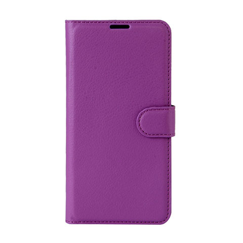 Coque Portefeuille Livre Cuir pour Wiko Wim Lite 4G Violet