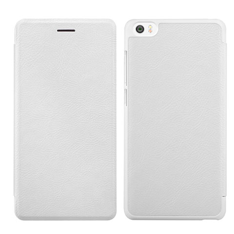 Coque Portefeuille Livre Cuir pour Xiaomi Mi Note Blanc