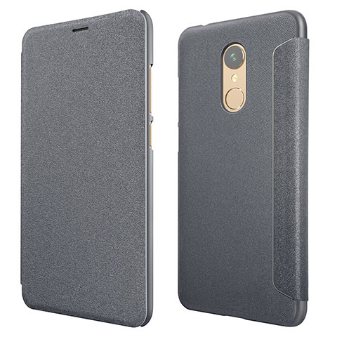 Coque Portefeuille Livre Cuir pour Xiaomi Redmi 5 Noir