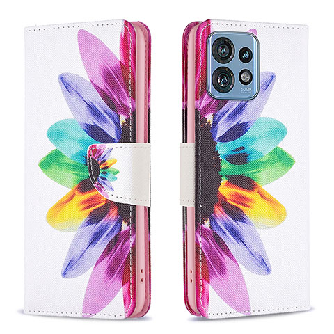 Coque Portefeuille Motif Fantaisie Livre Cuir Etui Clapet B01F pour Motorola Moto Edge 40 Pro 5G Mixte