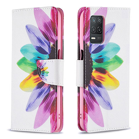 Coque Portefeuille Motif Fantaisie Livre Cuir Etui Clapet B01F pour Realme 9 5G India Mixte