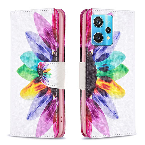 Coque Portefeuille Motif Fantaisie Livre Cuir Etui Clapet B01F pour Realme Narzo 50 Pro 5G Mixte