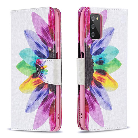 Coque Portefeuille Motif Fantaisie Livre Cuir Etui Clapet B01F pour Samsung Galaxy A02s Mixte