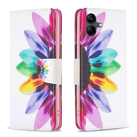 Coque Portefeuille Motif Fantaisie Livre Cuir Etui Clapet B01F pour Samsung Galaxy A04 4G Mixte