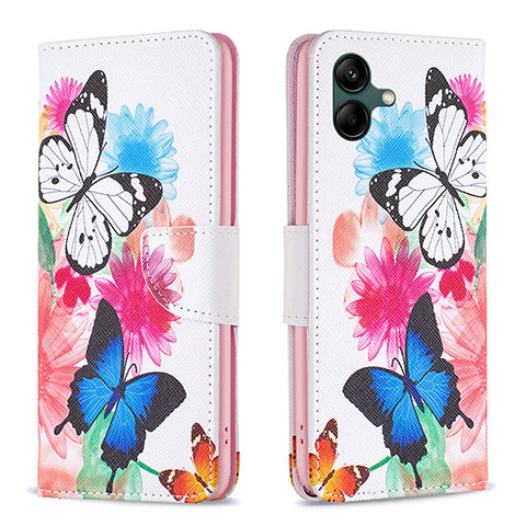 Coque Portefeuille Motif Fantaisie Livre Cuir Etui Clapet B01F pour Samsung Galaxy A05 Colorful