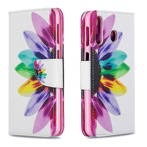 Coque Portefeuille Motif Fantaisie Livre Cuir Etui Clapet B01F pour Samsung Galaxy A40s Mixte