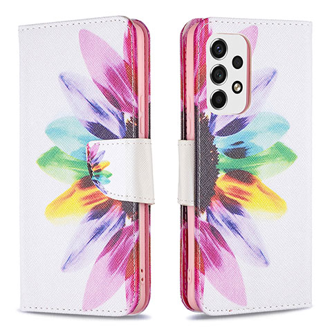 Coque Portefeuille Motif Fantaisie Livre Cuir Etui Clapet B01F pour Samsung Galaxy A53 5G Mixte