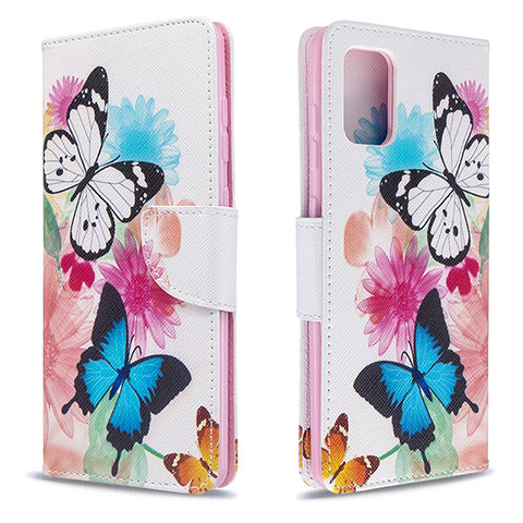 Coque Portefeuille Motif Fantaisie Livre Cuir Etui Clapet B01F pour Samsung Galaxy A71 5G Colorful