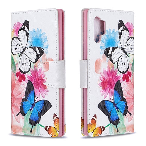 Coque Portefeuille Motif Fantaisie Livre Cuir Etui Clapet B01F pour Samsung Galaxy Note 10 Plus 5G Colorful