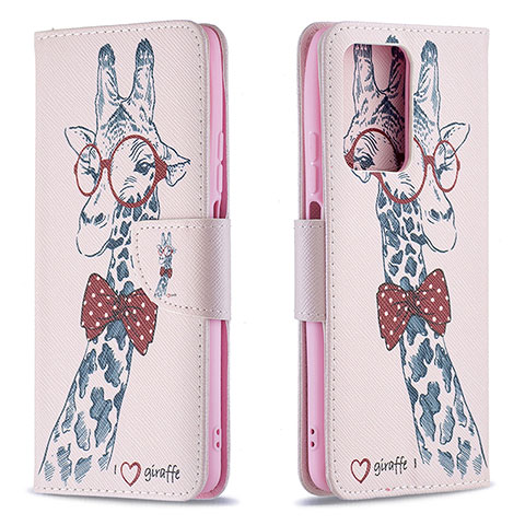 Coque Portefeuille Motif Fantaisie Livre Cuir Etui Clapet B01F pour Xiaomi Mi 11T 5G Rose