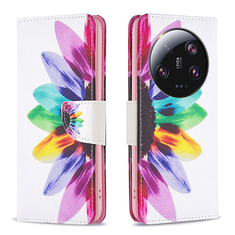 Coque Portefeuille Motif Fantaisie Livre Cuir Etui Clapet B01F pour Xiaomi Mi 13 Ultra 5G Mixte