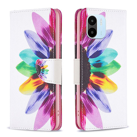 Coque Portefeuille Motif Fantaisie Livre Cuir Etui Clapet B01F pour Xiaomi Redmi A1 Mixte