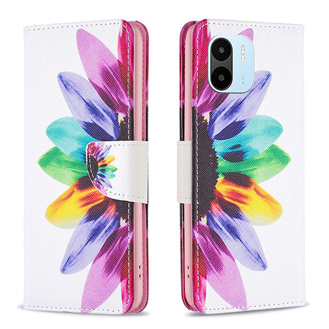 Coque Portefeuille Motif Fantaisie Livre Cuir Etui Clapet B01F pour Xiaomi Redmi A2 Mixte