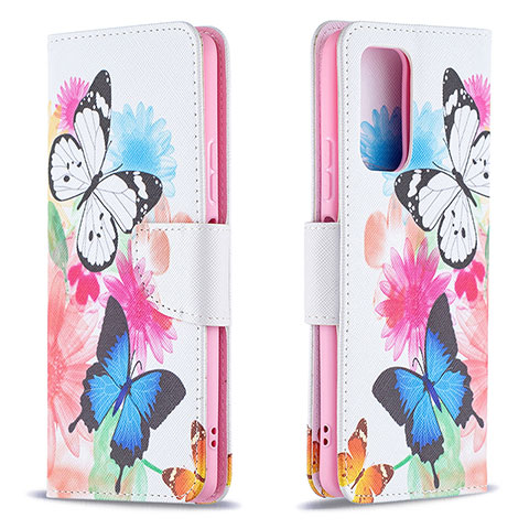 Coque Portefeuille Motif Fantaisie Livre Cuir Etui Clapet B01F pour Xiaomi Redmi Note 10 Pro 4G Colorful