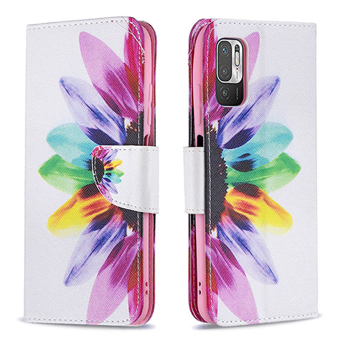 Coque Portefeuille Motif Fantaisie Livre Cuir Etui Clapet B01F pour Xiaomi Redmi Note 10T 5G Mixte