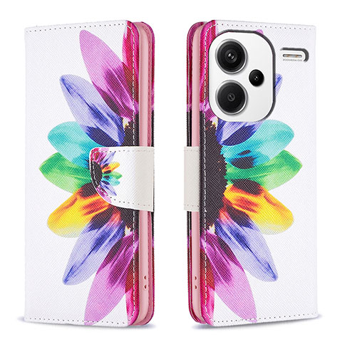 Coque Portefeuille Motif Fantaisie Livre Cuir Etui Clapet B01F pour Xiaomi Redmi Note 13 Pro+ Plus 5G Mixte