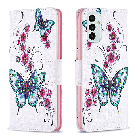 Coque Portefeuille Motif Fantaisie Livre Cuir Etui Clapet B03F pour Samsung Galaxy F23 5G Colorful