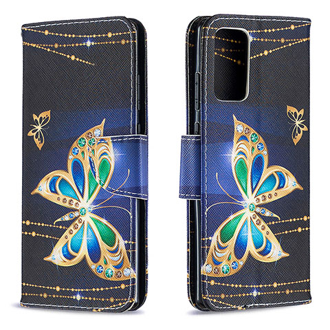 Coque Portefeuille Motif Fantaisie Livre Cuir Etui Clapet B03F pour Samsung Galaxy Note 20 5G Noir