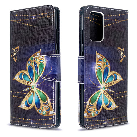 Coque Portefeuille Motif Fantaisie Livre Cuir Etui Clapet B03F pour Samsung Galaxy S20 5G Noir