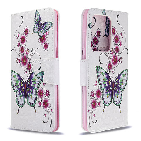 Coque Portefeuille Motif Fantaisie Livre Cuir Etui Clapet B03F pour Samsung Galaxy S20 Plus 5G Colorful