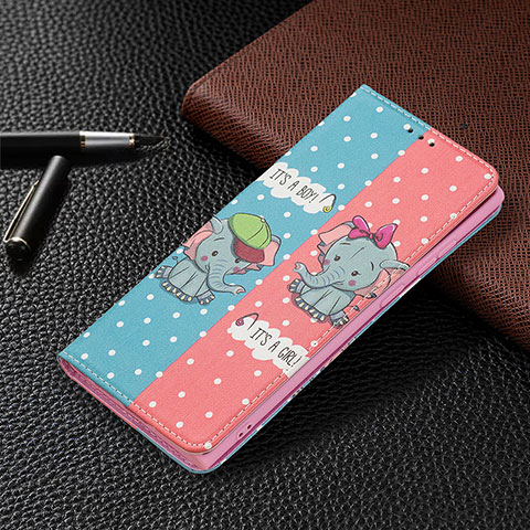 Coque Portefeuille Motif Fantaisie Livre Cuir Etui Clapet B03F pour Samsung Galaxy S22 Ultra 5G Mixte