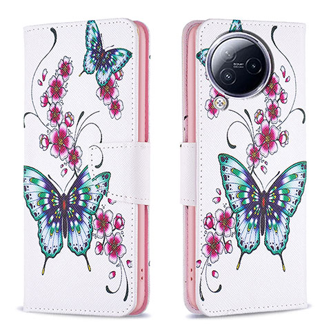 Coque Portefeuille Motif Fantaisie Livre Cuir Etui Clapet B03F pour Xiaomi Civi 3 5G Colorful