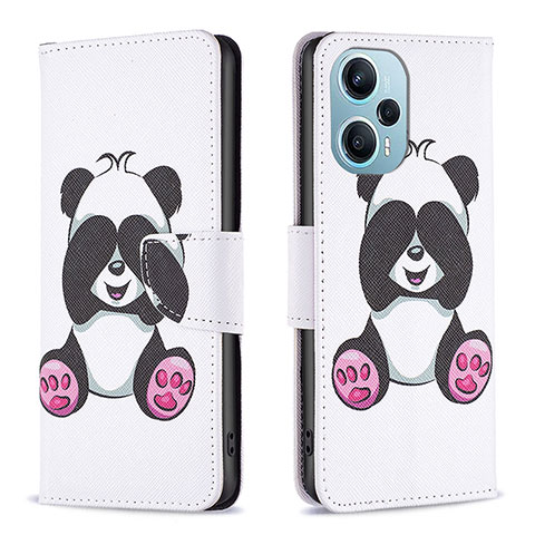 Coque Portefeuille Motif Fantaisie Livre Cuir Etui Clapet B03F pour Xiaomi Poco F5 5G Mixte