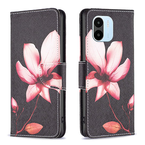 Coque Portefeuille Motif Fantaisie Livre Cuir Etui Clapet B03F pour Xiaomi Redmi A2 Rouge