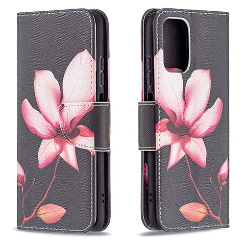 Coque Portefeuille Motif Fantaisie Livre Cuir Etui Clapet B03F pour Xiaomi Redmi Note 11 SE India 4G Rouge