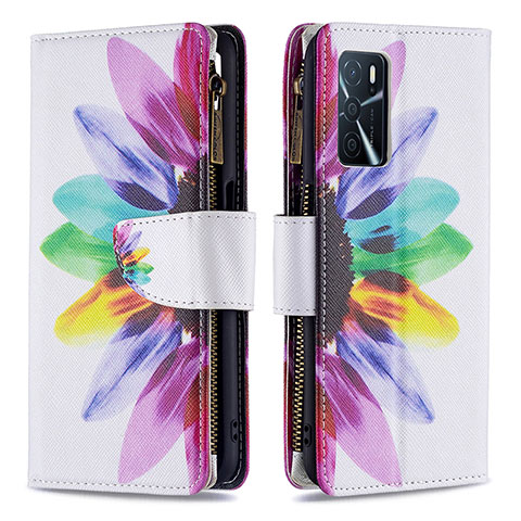 Coque Portefeuille Motif Fantaisie Livre Cuir Etui Clapet B04F pour Oppo A16 Mixte