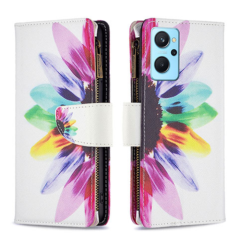 Coque Portefeuille Motif Fantaisie Livre Cuir Etui Clapet B04F pour Oppo A96 4G Mixte