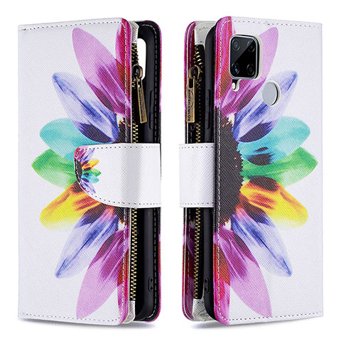 Coque Portefeuille Motif Fantaisie Livre Cuir Etui Clapet B04F pour Realme C25 Mixte