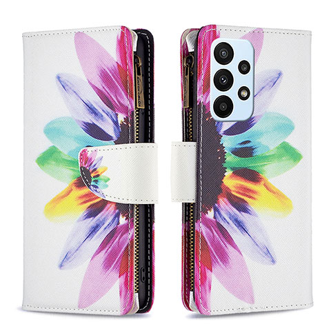 Coque Portefeuille Motif Fantaisie Livre Cuir Etui Clapet B04F pour Samsung Galaxy A23 5G Mixte