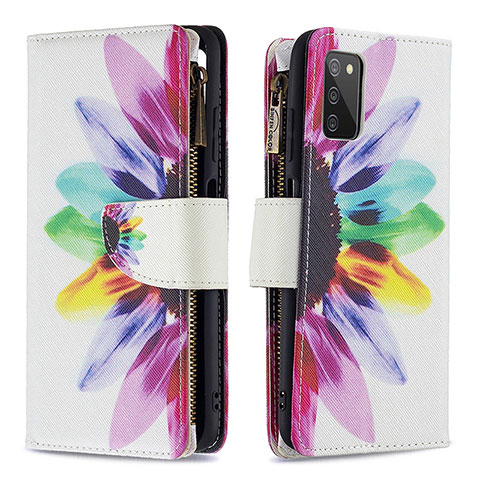 Coque Portefeuille Motif Fantaisie Livre Cuir Etui Clapet B04F pour Samsung Galaxy F02S SM-E025F Mixte