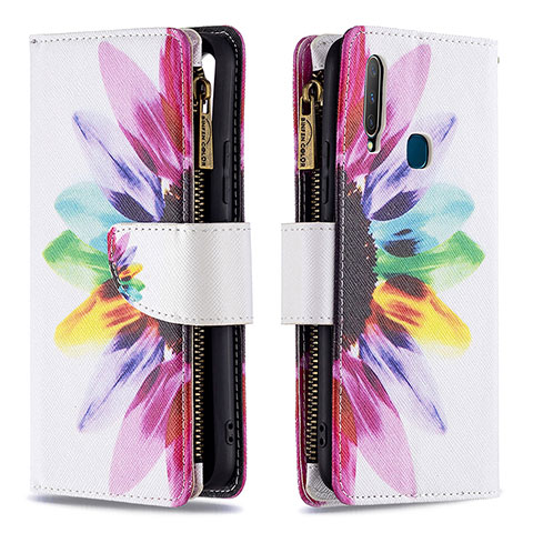 Coque Portefeuille Motif Fantaisie Livre Cuir Etui Clapet B04F pour Vivo Y12 Mixte