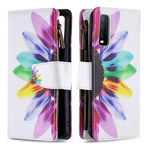 Coque Portefeuille Motif Fantaisie Livre Cuir Etui Clapet B04F pour Vivo Y12s (2021) Mixte