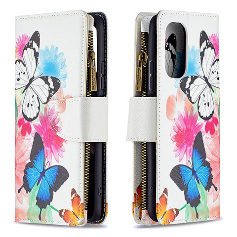 Coque Portefeuille Motif Fantaisie Livre Cuir Etui Clapet B04F pour Xiaomi Mi 11i 5G Colorful