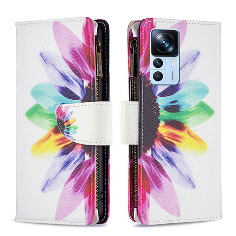 Coque Portefeuille Motif Fantaisie Livre Cuir Etui Clapet B04F pour Xiaomi Mi 12T Pro 5G Mixte