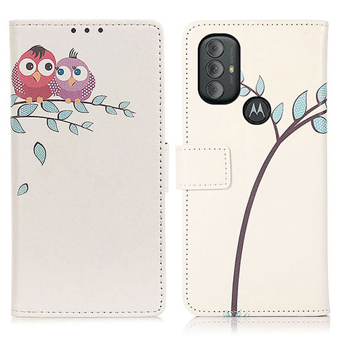 Coque Portefeuille Motif Fantaisie Livre Cuir Etui Clapet D02Y pour Motorola Moto G Play Gen 2 Rose