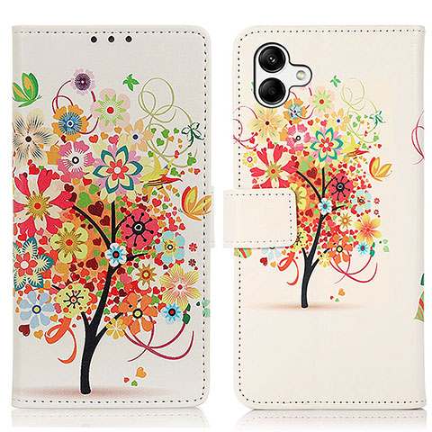 Coque Portefeuille Motif Fantaisie Livre Cuir Etui Clapet D02Y pour Samsung Galaxy A04 4G Colorful