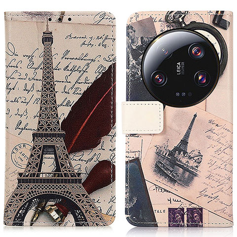 Coque Portefeuille Motif Fantaisie Livre Cuir Etui Clapet D02Y pour Xiaomi Mi 13 Ultra 5G Mixte