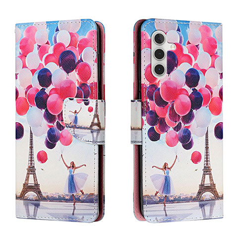 Coque Portefeuille Motif Fantaisie Livre Cuir Etui Clapet H02X pour Samsung Galaxy A13 5G Mixte